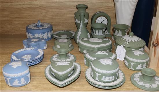 A quantity of Wedgwood Jasperware